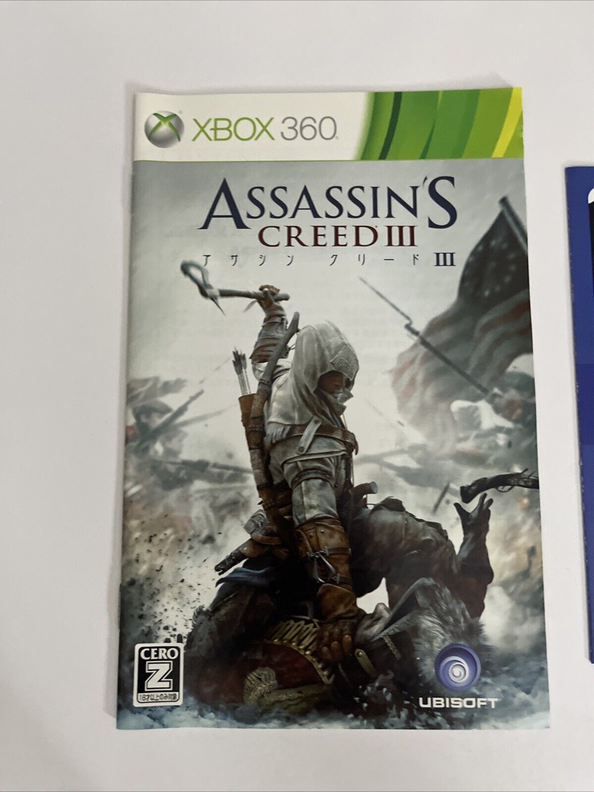 Assassin's Creed III  Microsoft XBOX 360 NTSC-J JAPAN Game 2012 Complete