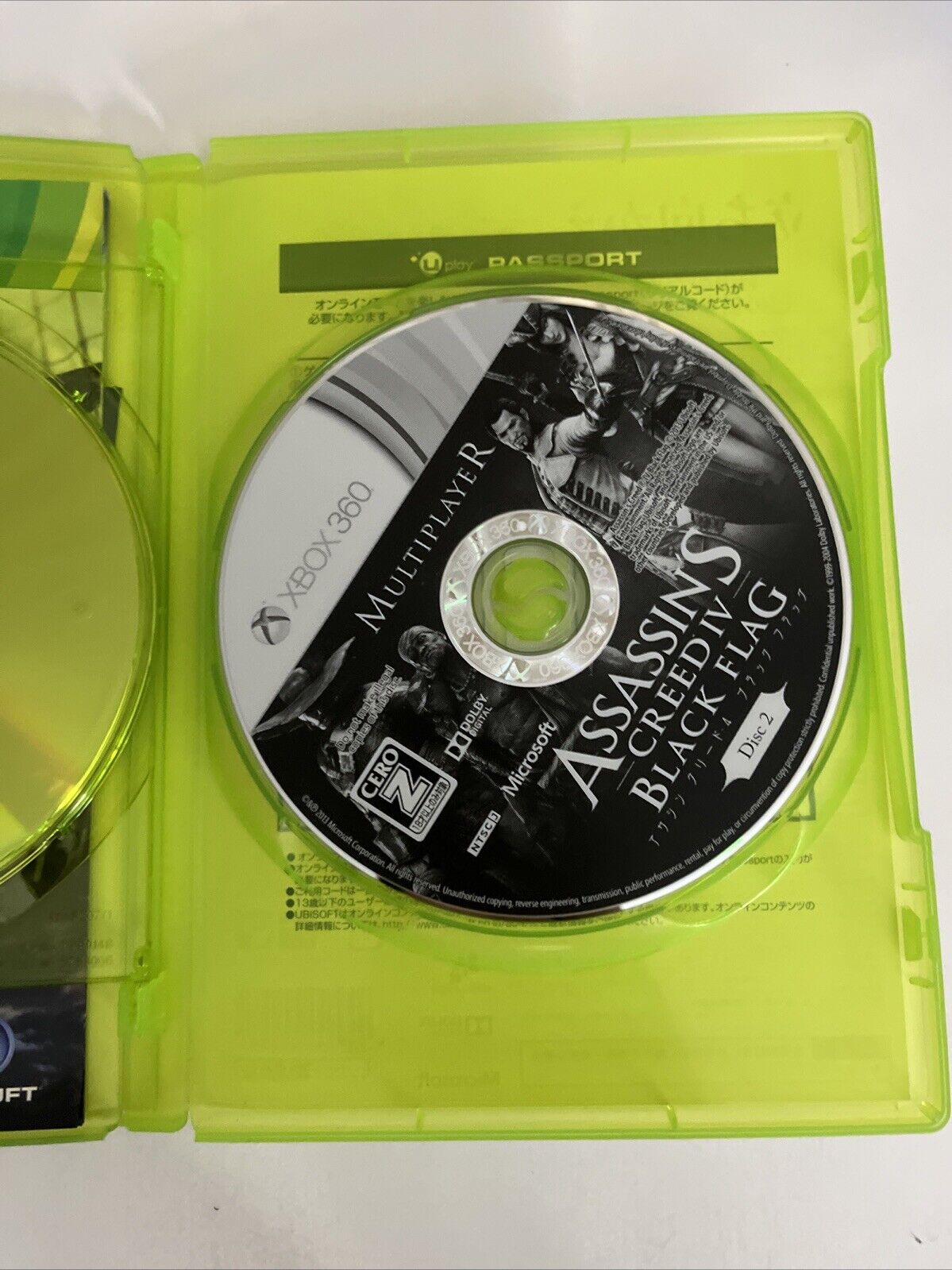 Assassin's Creed IV Black Flag  Microsoft XBOX 360 NTSC-J JAPAN 2013 Complete
