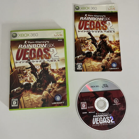 Tom Clancy's Rainbow Six: Vegas 2  Microsoft XBOX 360 NTSC-J JAPAN Game Complete