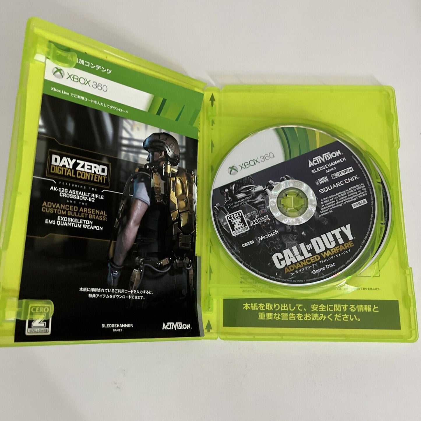 Call of Duty: Advanced Warfare (Dubbed Edition) Microsoft XBOX 360 NTSC-J JAPAN