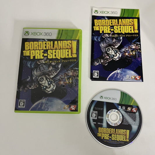 Borderlands: The Pre-Sequel Microsoft XBOX 360 NTSC-J JAPAN Game Complete