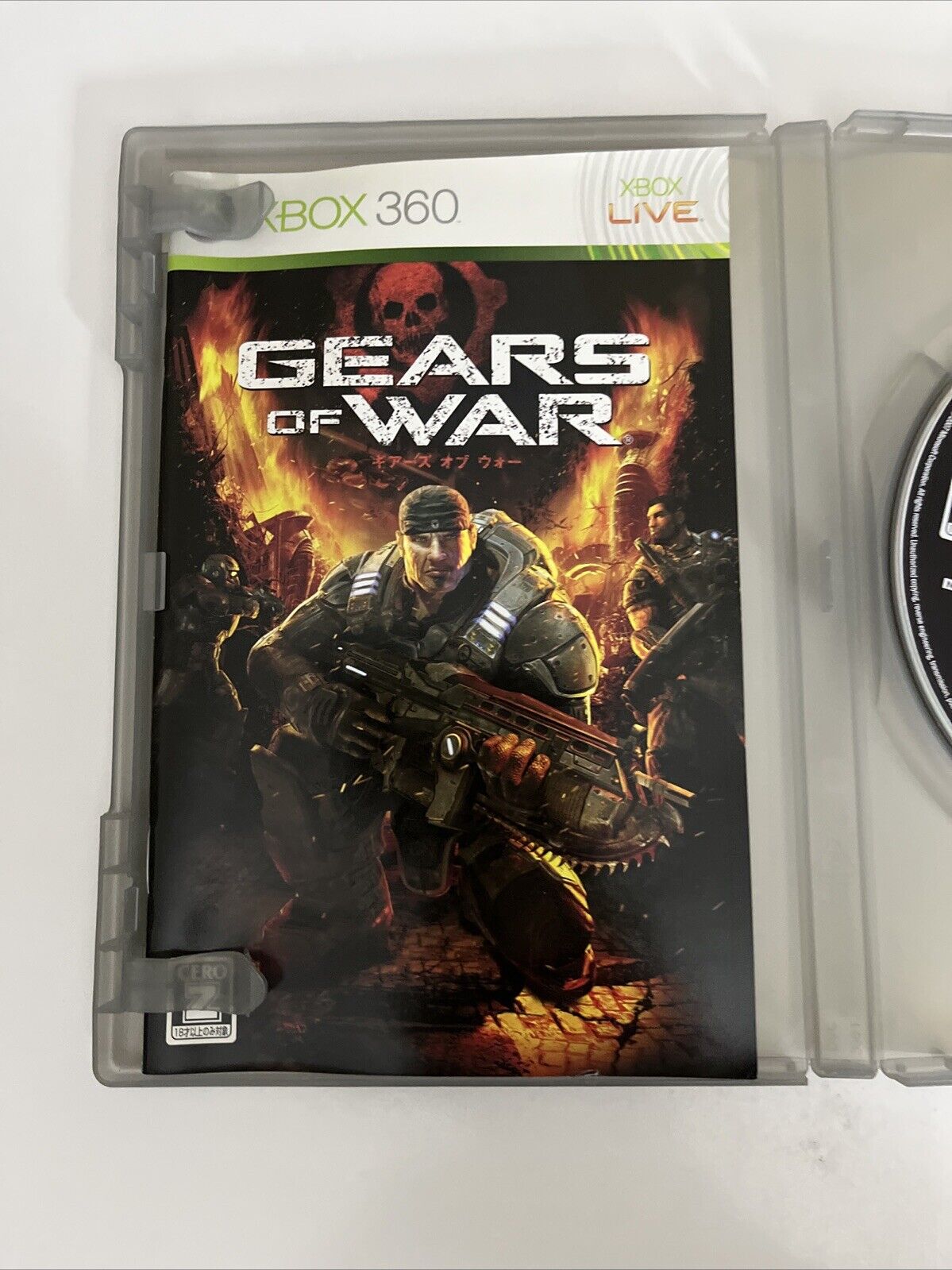 Gears of War (Platinum Collection) Microsoft XBOX 360 NTSC-J JAPAN Game Complete