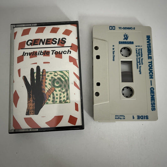 Genesis – Invisible Touch (Music Cassette, 1986) Virgin Records
