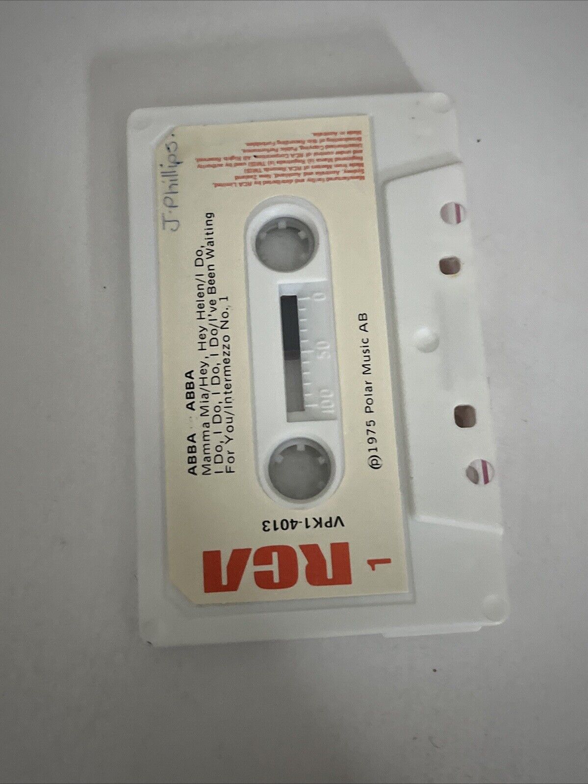 ABBA by ABBA (Music Cassette, 1975) Album RCA VIctor VPK1-4013