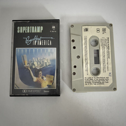 Supertramp – Breakfast In America (Music Cassette, 1979) Album C36715