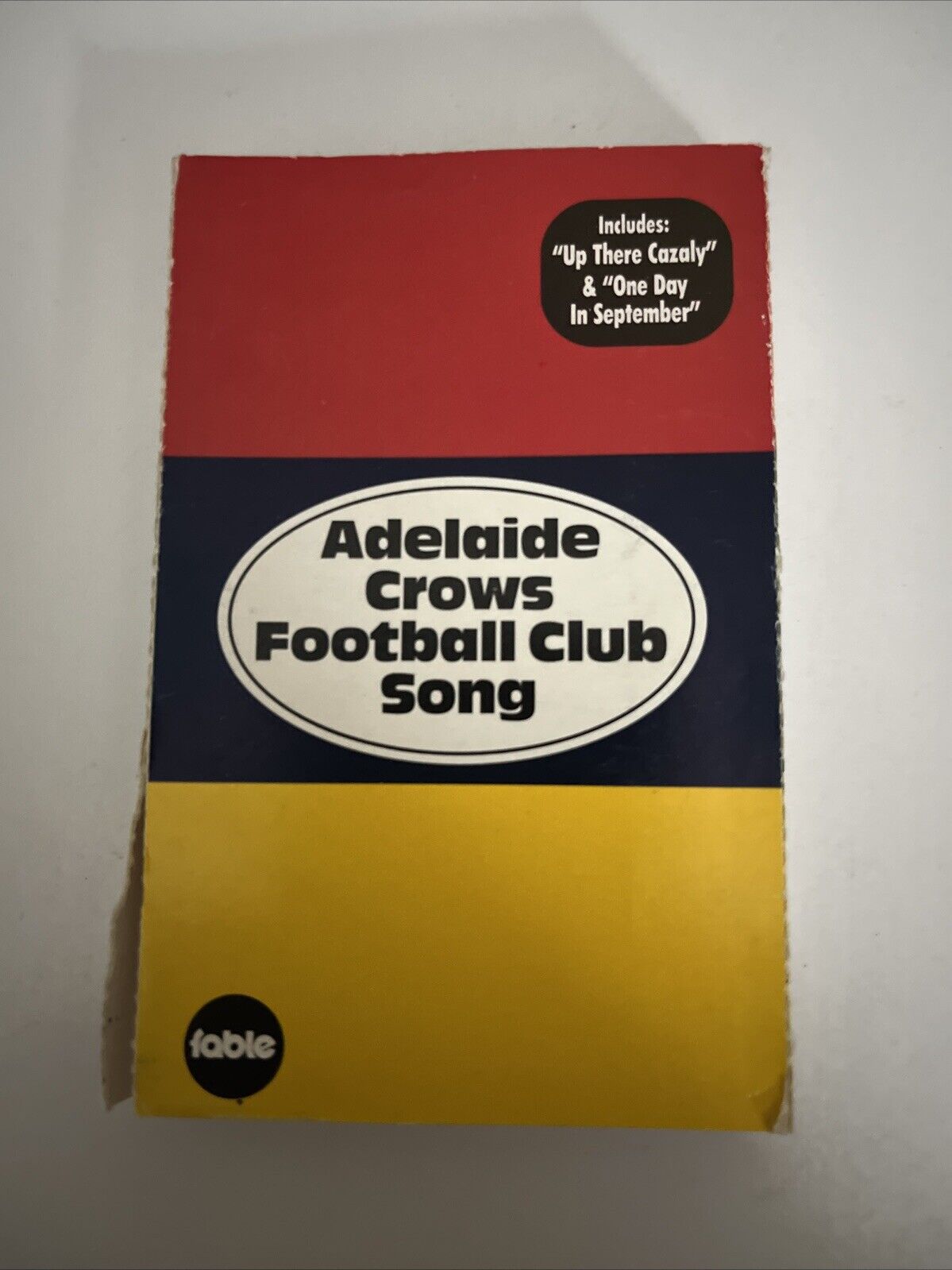 Adelaide Crows Football Club Song (Music Cassette, 1997)