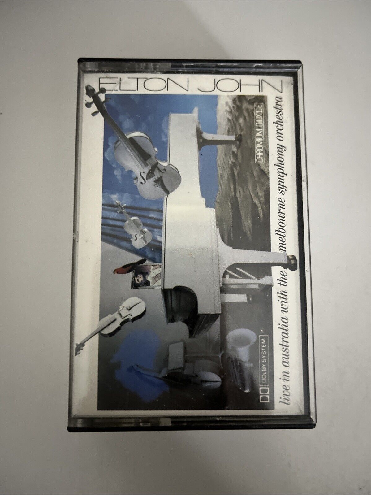 Elton John Live In Australia With The Melbourne Symphony Orchestra Cassette 1987