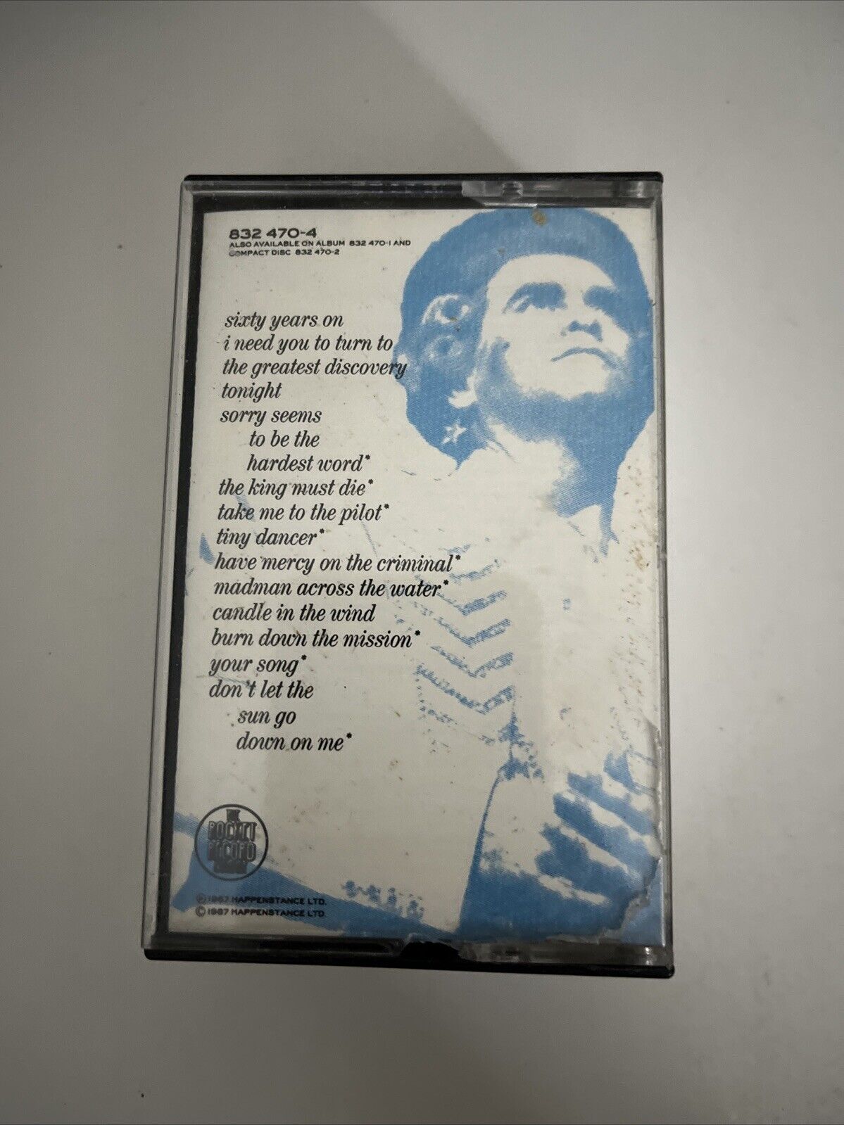 Elton John Live In Australia With The Melbourne Symphony Orchestra Cassette 1987