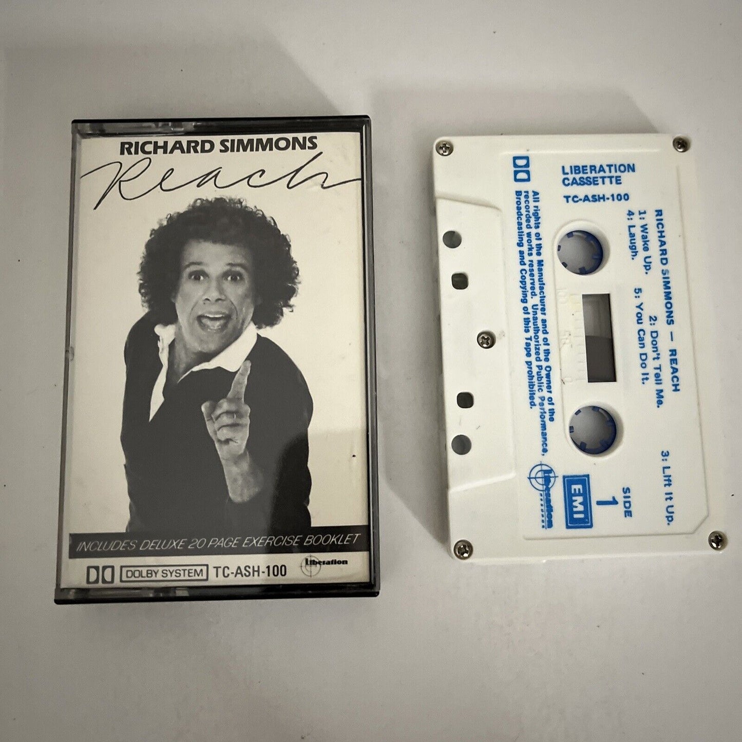 Richard Simmons – Reach (Music Cassette, 1982) Album TC-ASH-100