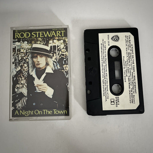 Rod Stewart – A Night On The Town (Music Cassette, 1976) Album M5W 2938