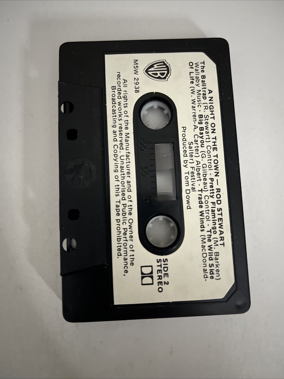 Rod Stewart – A Night On The Town (Music Cassette, 1976) Album M5W 2938