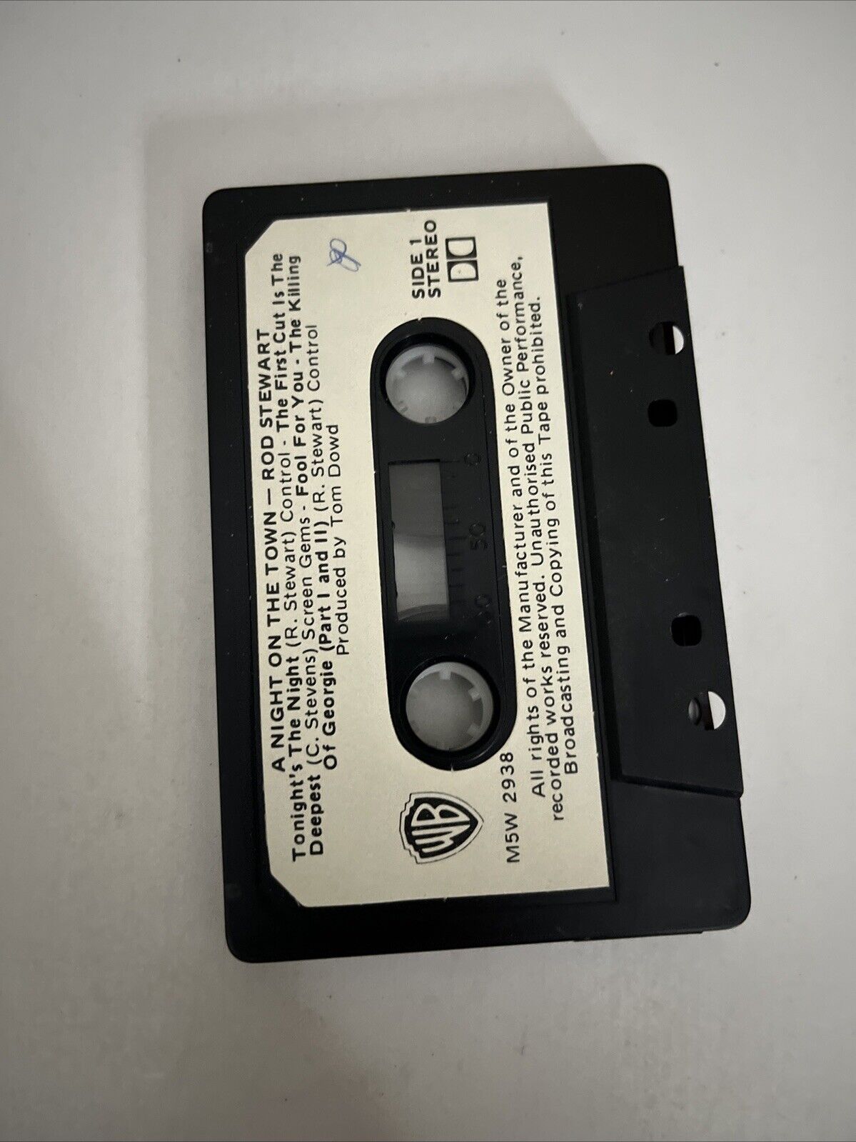 Rod Stewart – A Night On The Town (Music Cassette, 1976) Album M5W 2938