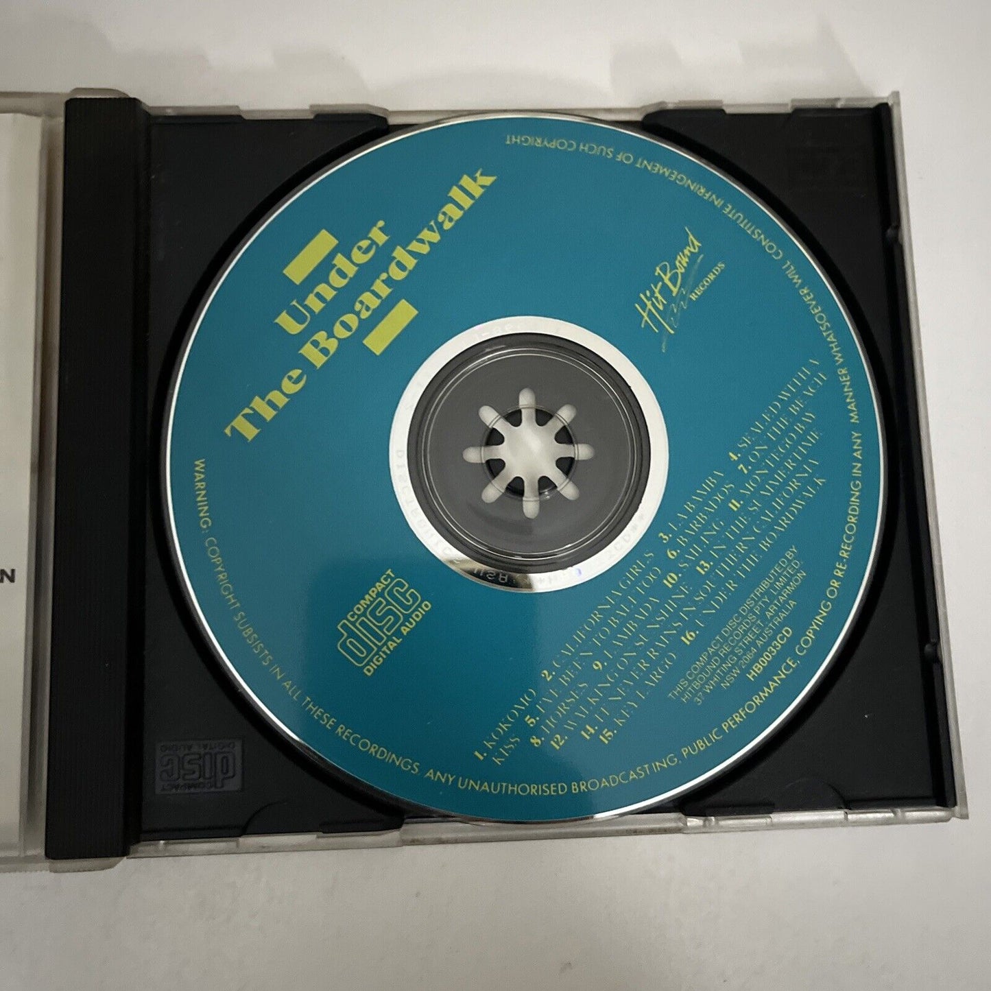 Under The Boardwalk : The Greatest Hits Of Summer (CD, 1989)