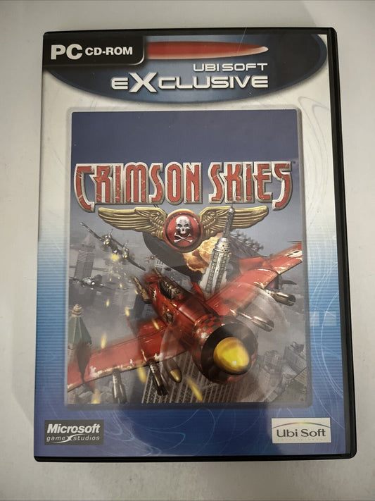 Crimson Skies PC Microsoft Windows CD-ROM Game