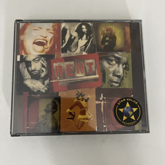 Rent by Original Broadway Cast (CD, 1996, 2-Disc) Album