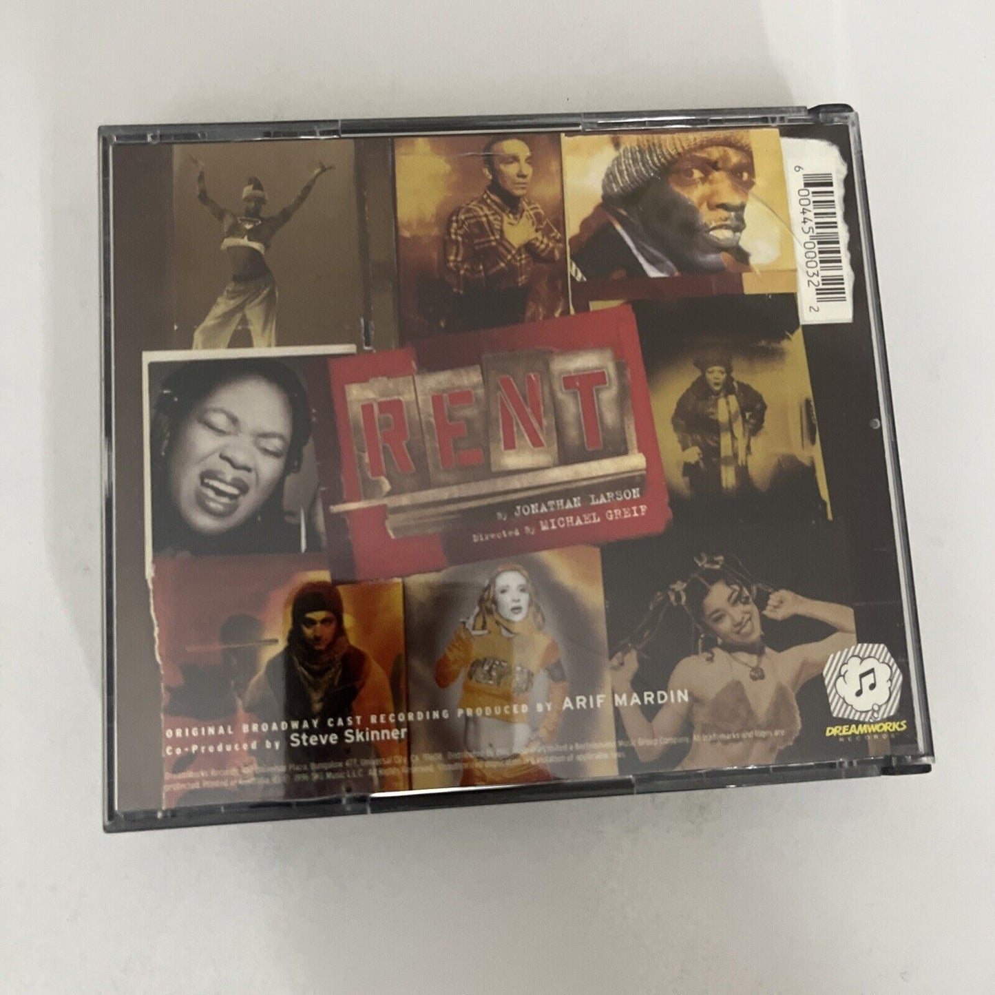 Rent by Original Broadway Cast (CD, 1996, 2-Disc) Album