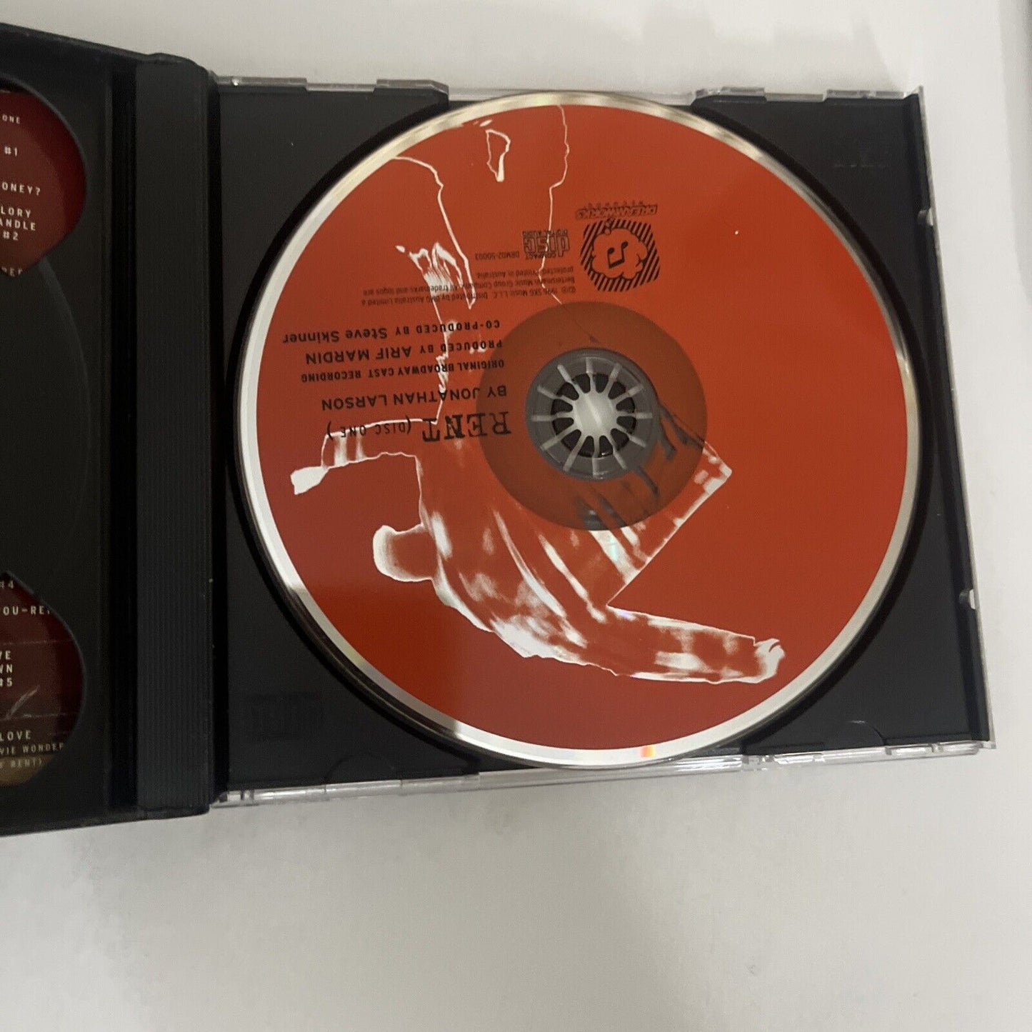 Rent by Original Broadway Cast (CD, 1996, 2-Disc) Album