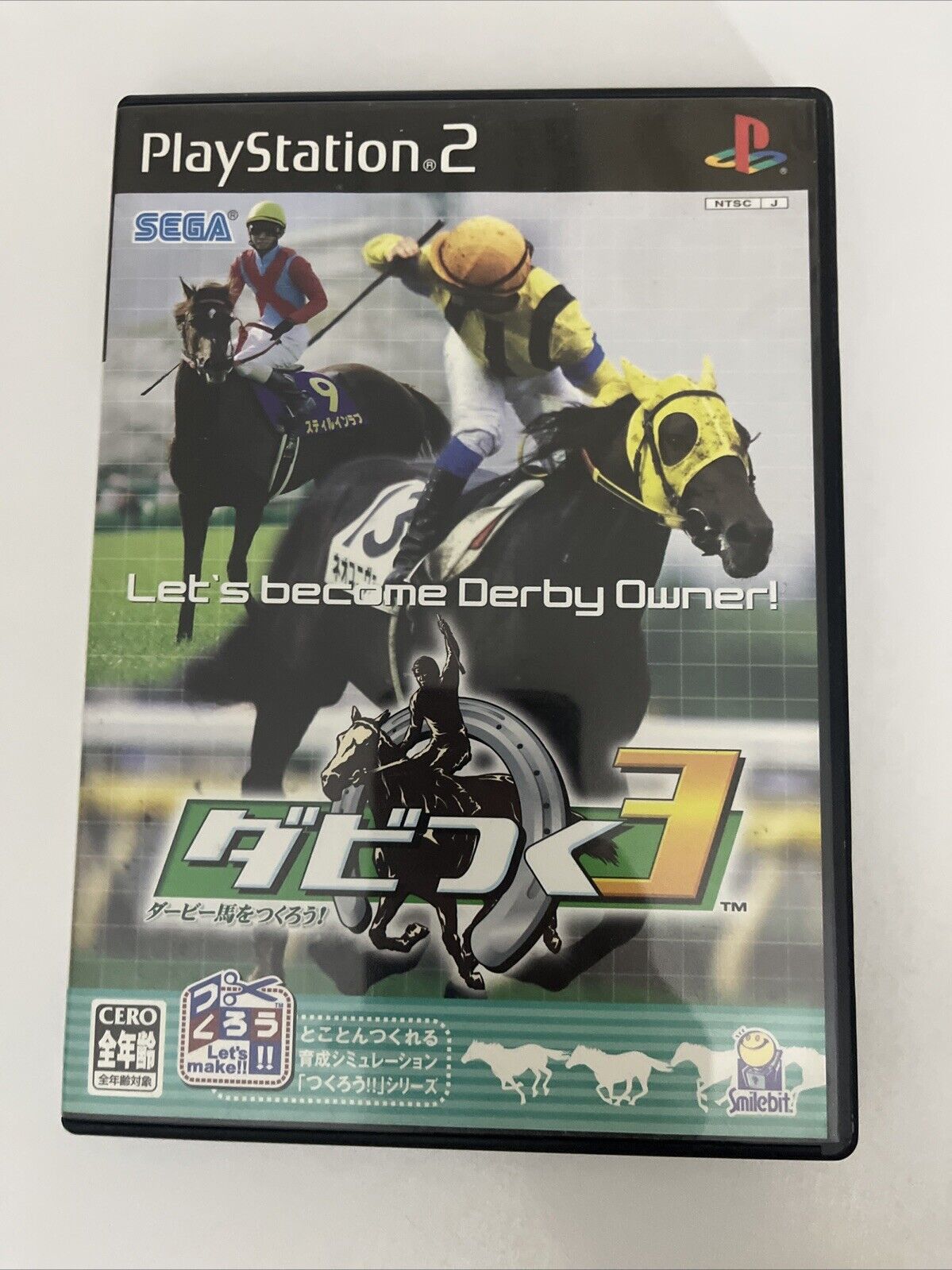 Derby Tsuku 3 PS2 Sony PlayStation NTSC-J JAPAN Horse Racing Simulation Game