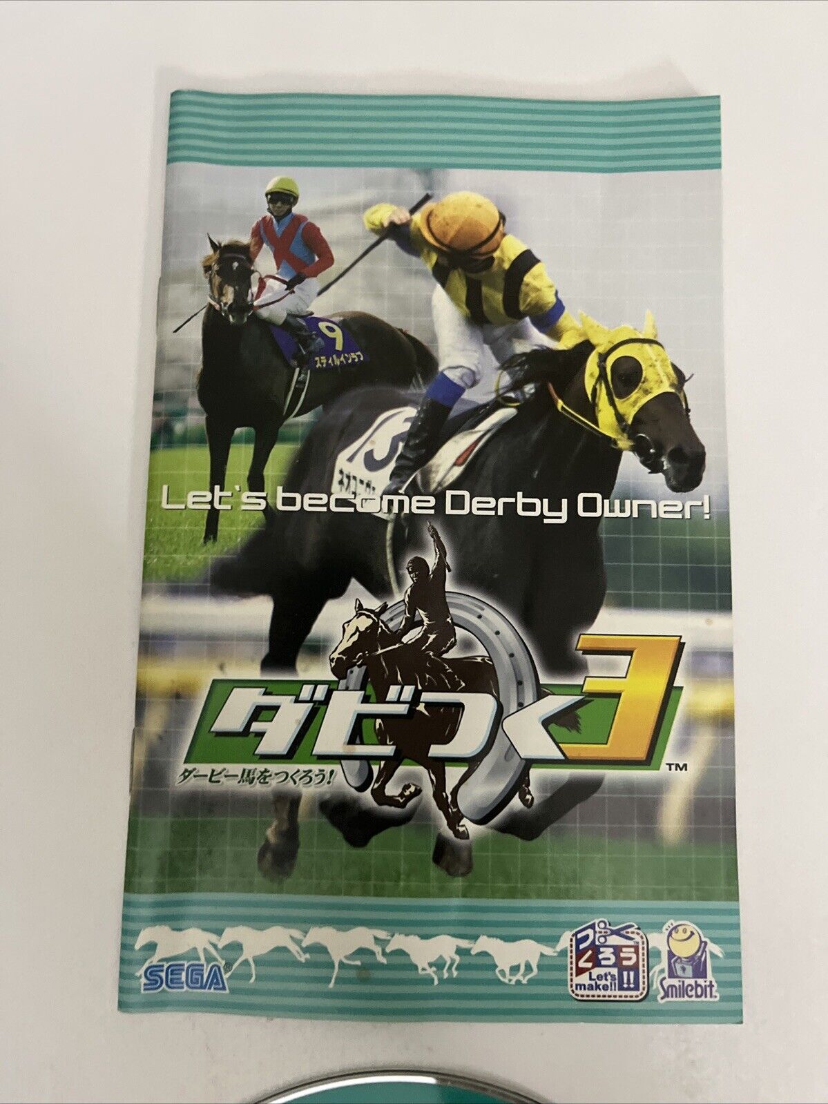 Derby Tsuku 3 PS2 Sony PlayStation NTSC-J JAPAN Horse Racing Simulation Game