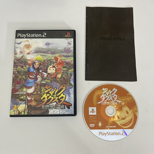 Jak & Daxter: The Precursor Legacy PS2 Sony PlayStation NTSC-J JAPAN Complete