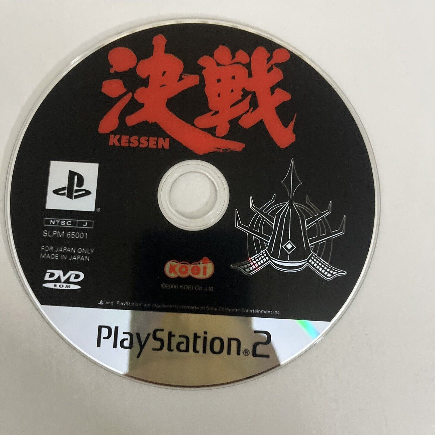 Kessen  PS2 Sony PlayStation NTSC-J JAPAN Battle Strategy 2000 Game Complete