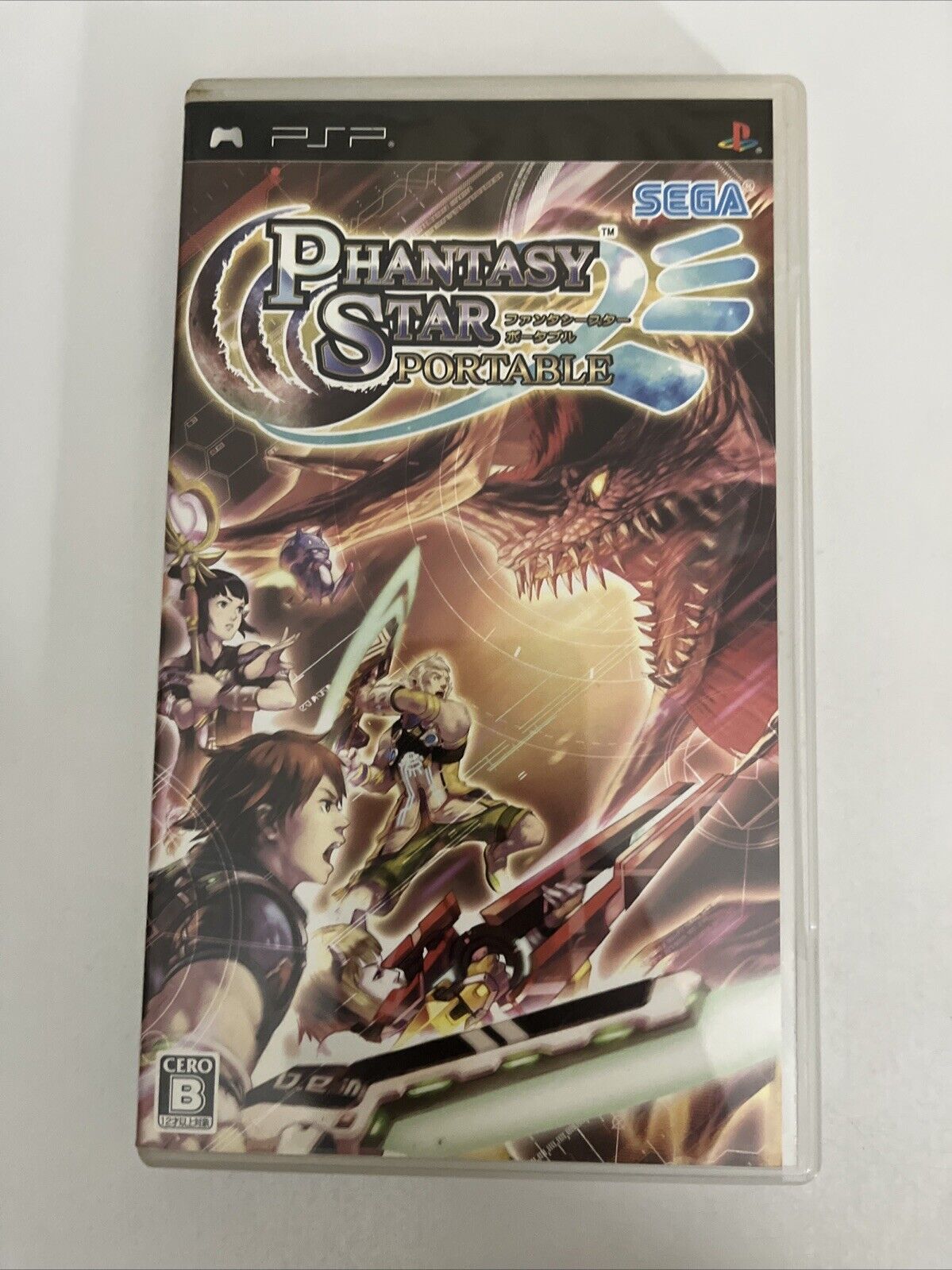 Phantasy Star Portable  PSP Sony PlayStation Portable JAPAN 2008 Sega Game