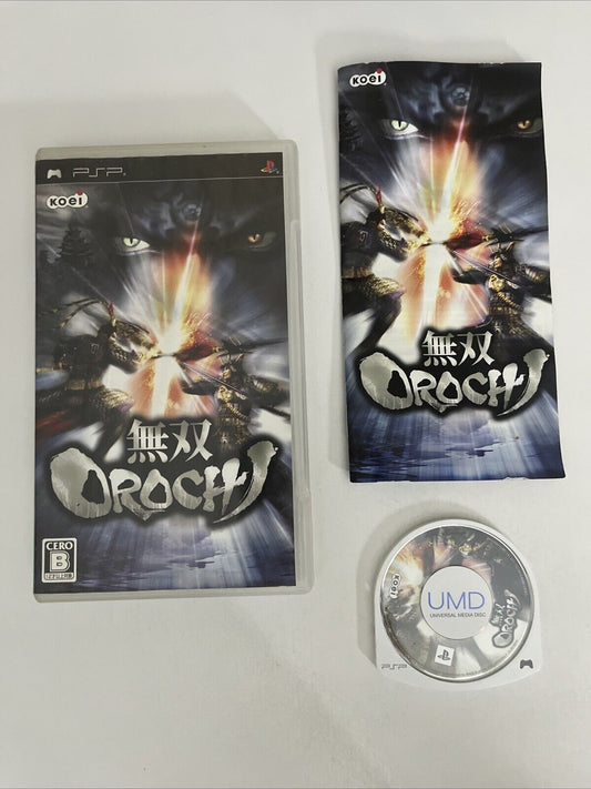 Musou Orochi  PSP PlayStation Portable JAPAN 2008 Action Battle Game Complete