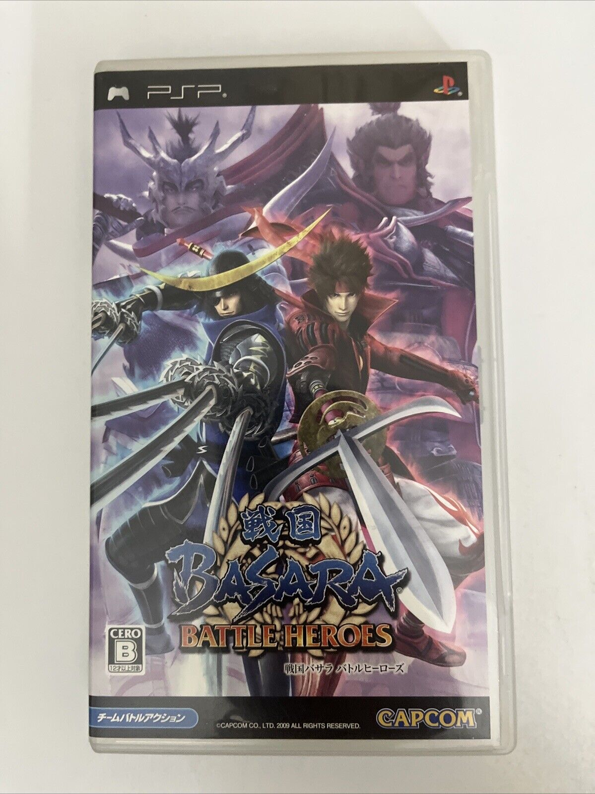 Sengoku Basara Battle Heroes  PSP Sony PlayStation Portable JAPAN 2009 Game