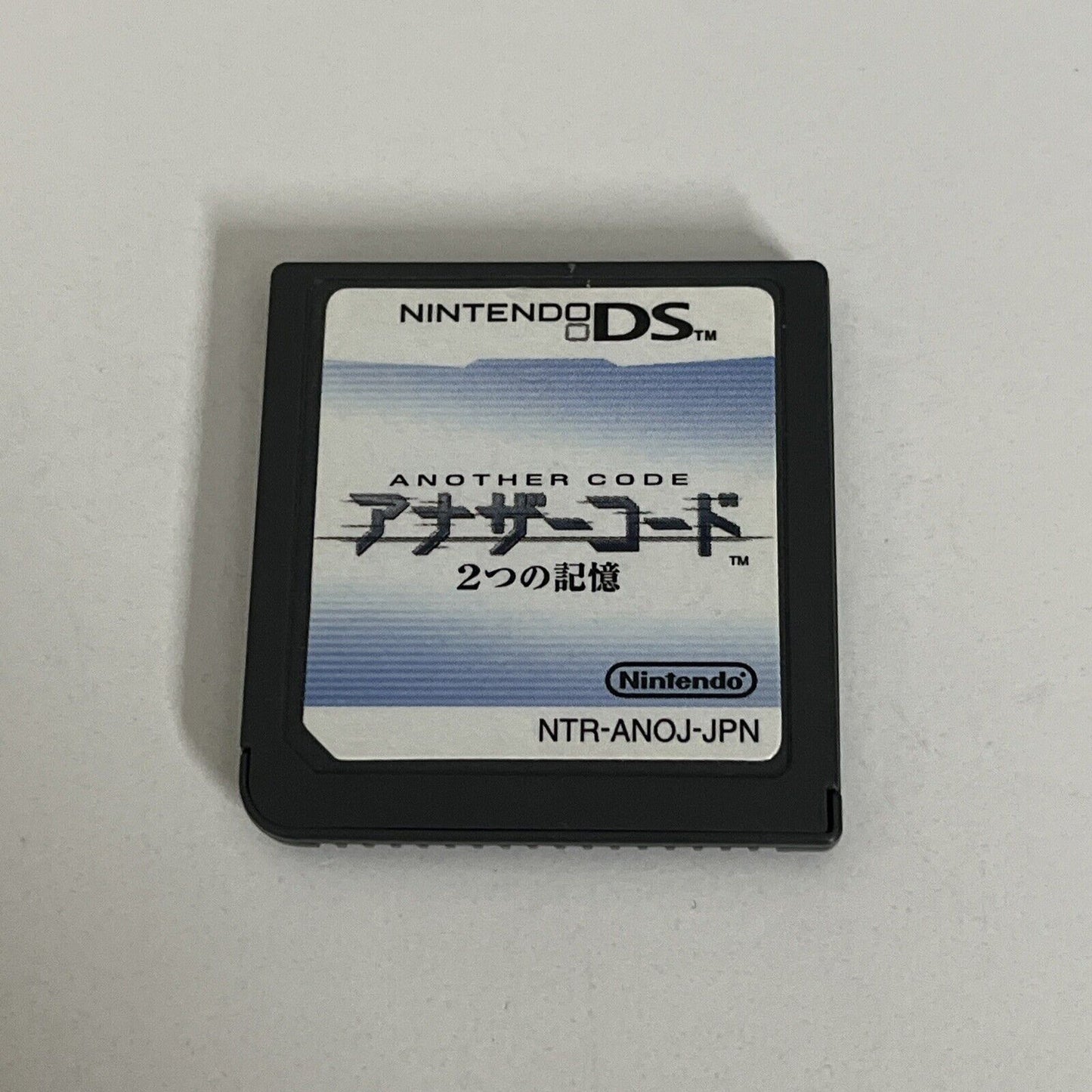 Another Code: Futatsu no Kioku Two Memories NDS Nintendo DS JAPAN Game