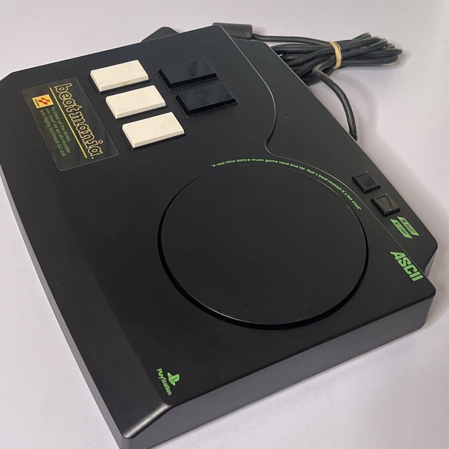 ASCII Genuine Konami Beatmania Controller PlayStation PS1 ASC-0515BM