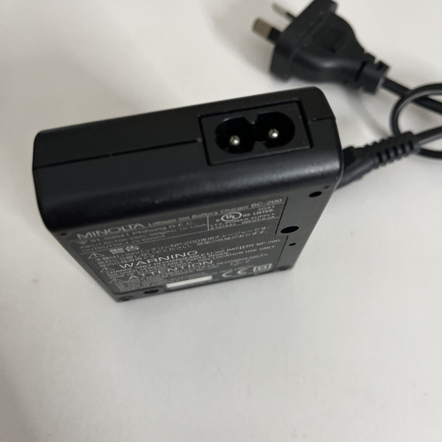 Genuine Minolta BC-200 Camera Battery Charger for NP-200 Battery
