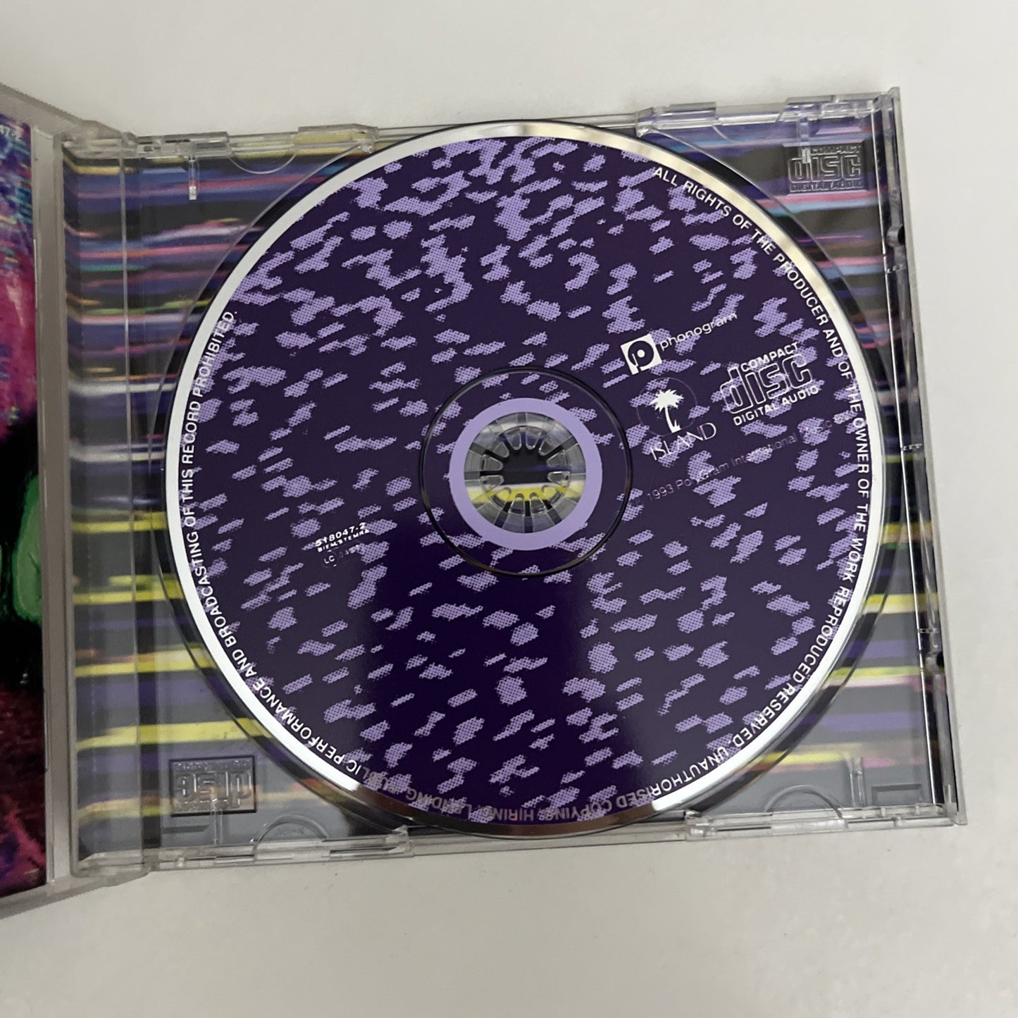 U2 – Zooropa (CD, 1993) Album Island Records 518047-2