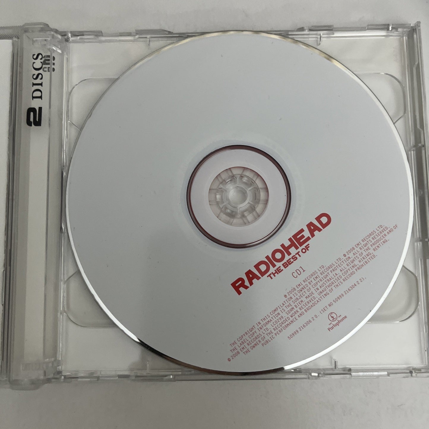Radiohead – The Best Of (CD, 2008) Album 50999 216304 2 2