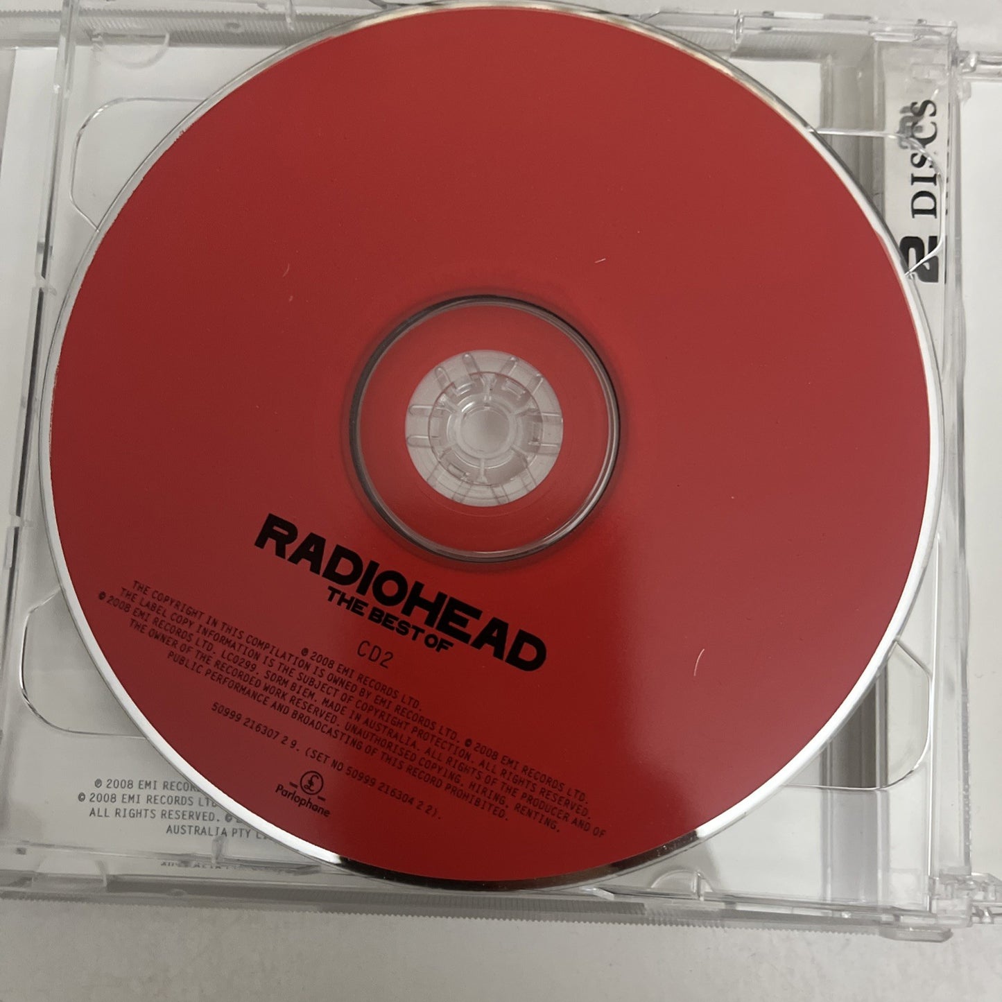 Radiohead – The Best Of (CD, 2008) Album 50999 216304 2 2