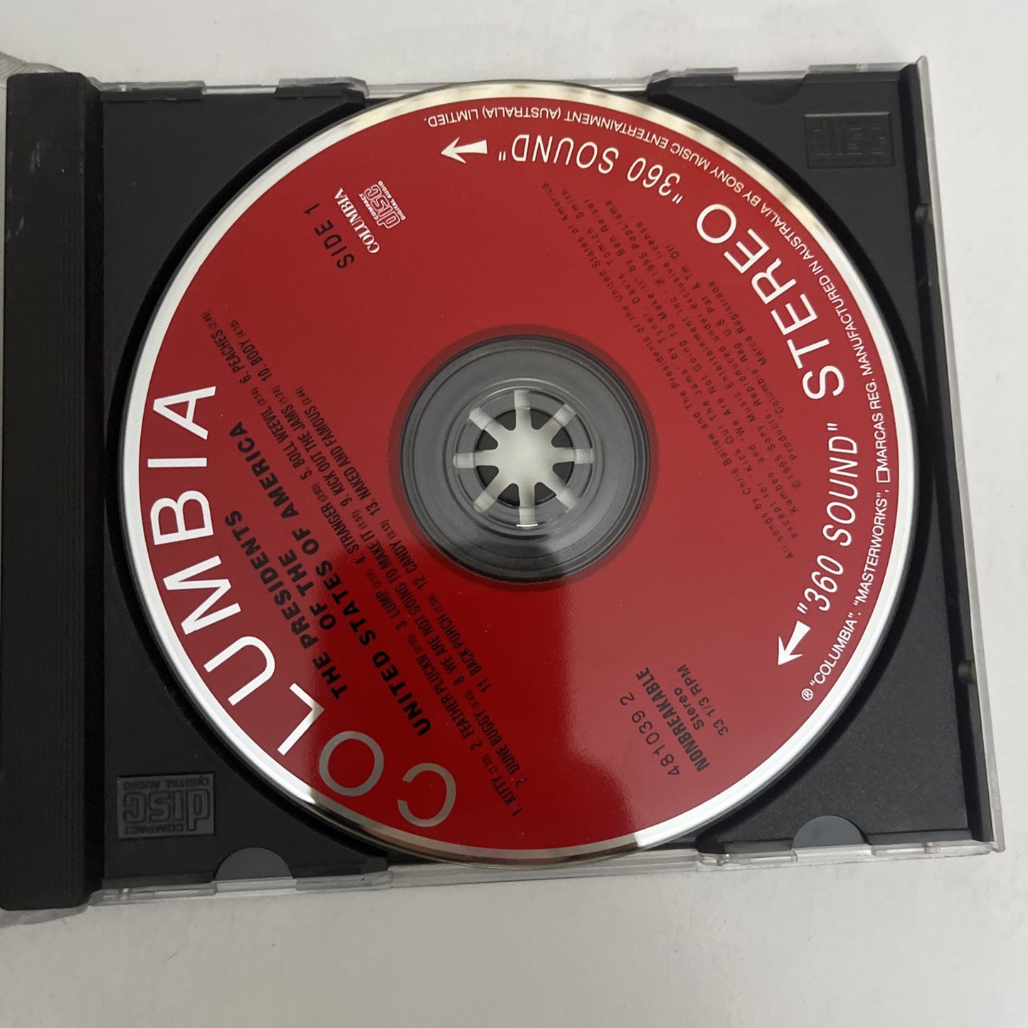 The Presidents Of The United States Of America (CD, 1995) Album 481039 2