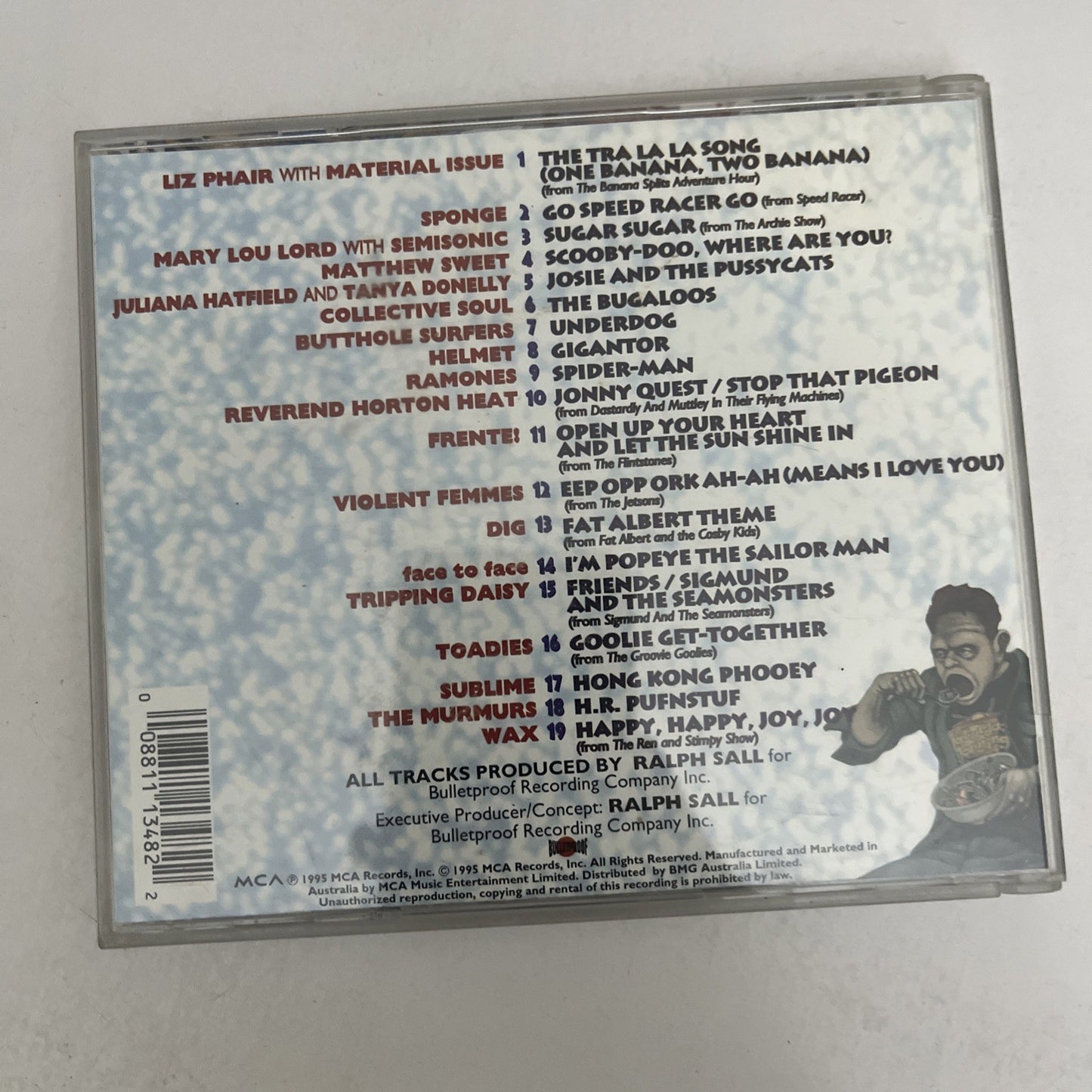 Saturday Morning (Cartoons' Greatest Hits) (CD, 1995) Album MCAD-11348