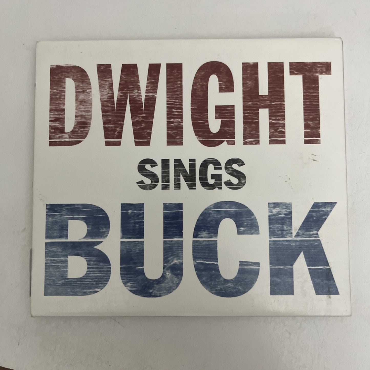 Dwight Yoakam – Dwight Sings Buck (CD, 2007) Album Digipak NW6129