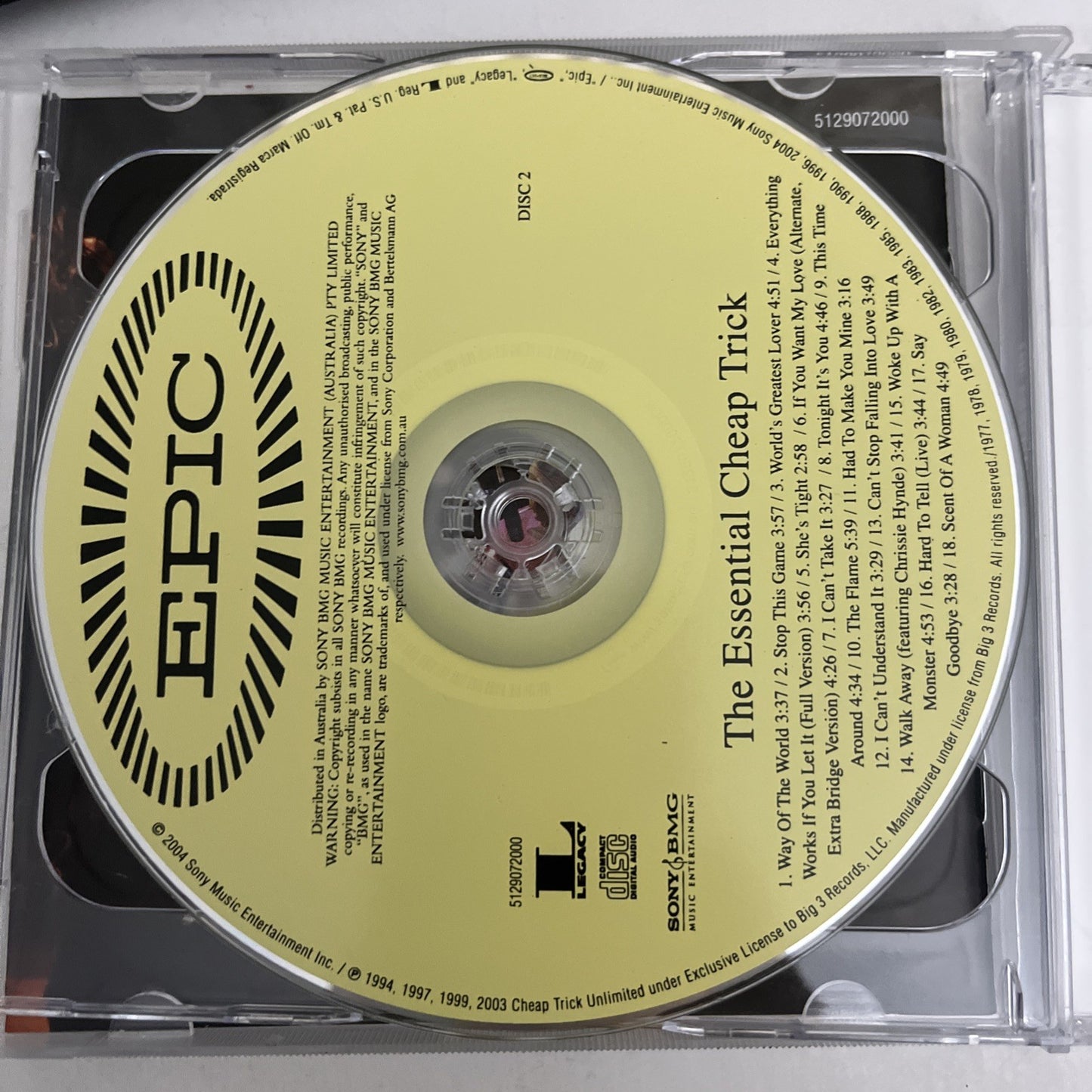 Cheap Trick – The Essential Cheap Trick (CD, 2004, 2-Disc) Album 5129072000