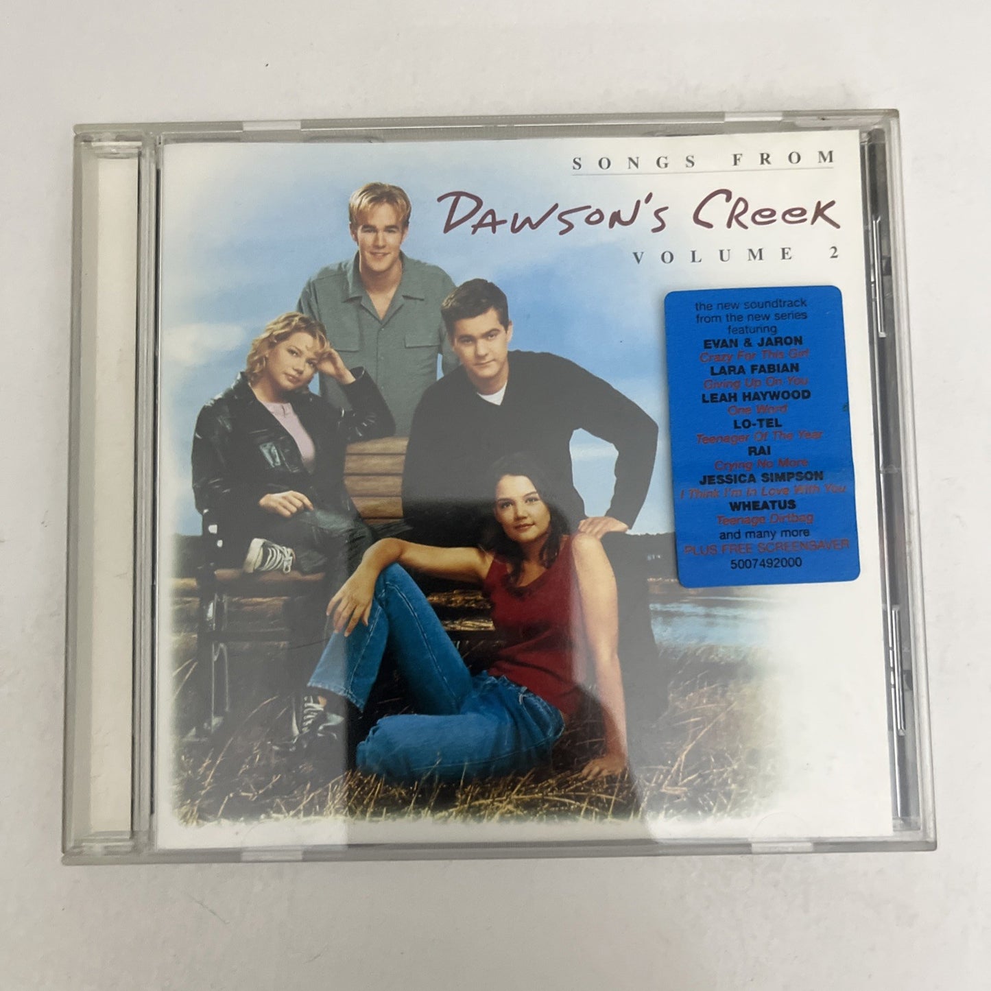 Songs From Dawson's Creek Volume 2 (CD, 2000) TV Soundtrack Album 5007492000