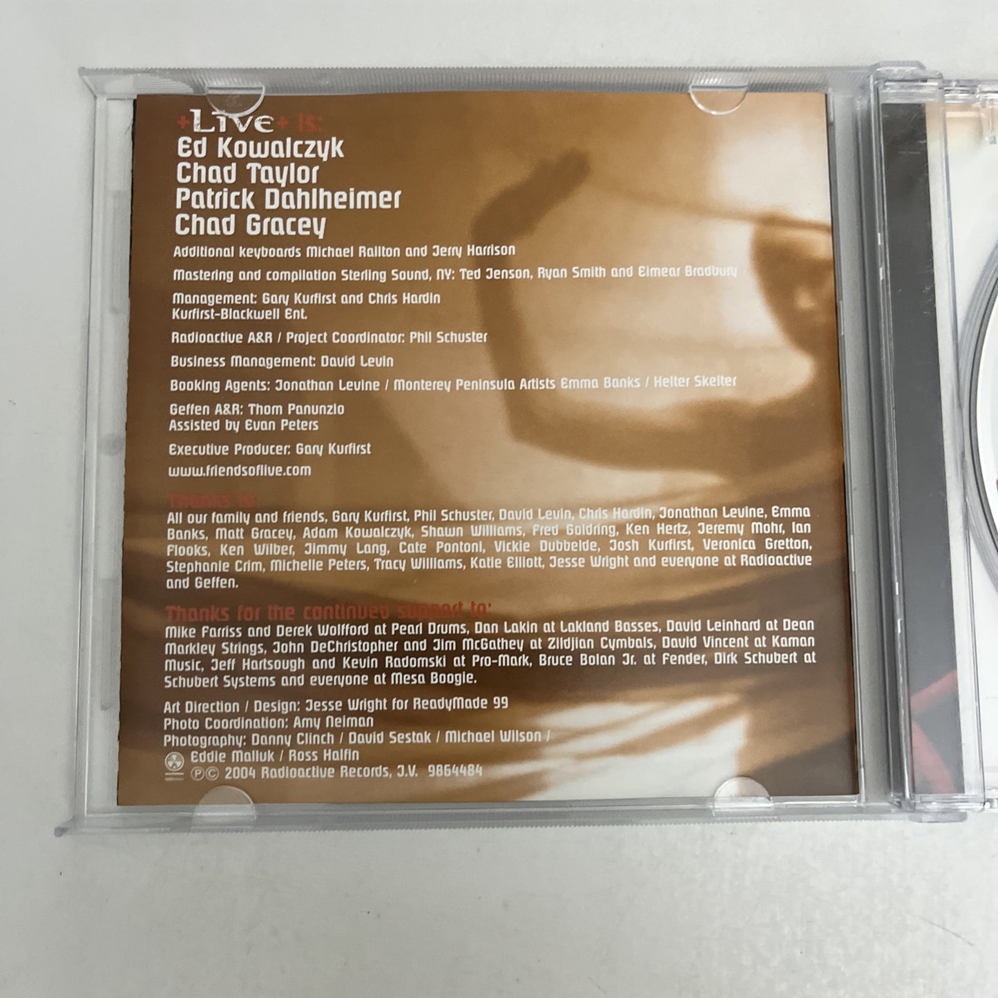 Live – Awake - The Best Of (CD, 2004) Album 9864484
