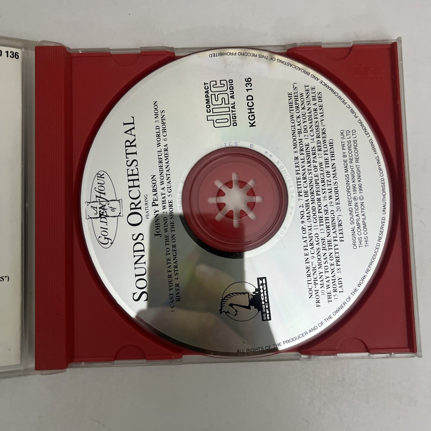 Sounds Orchestral – A Golden Hour Of (CD, 1990) Album KGH CD 136