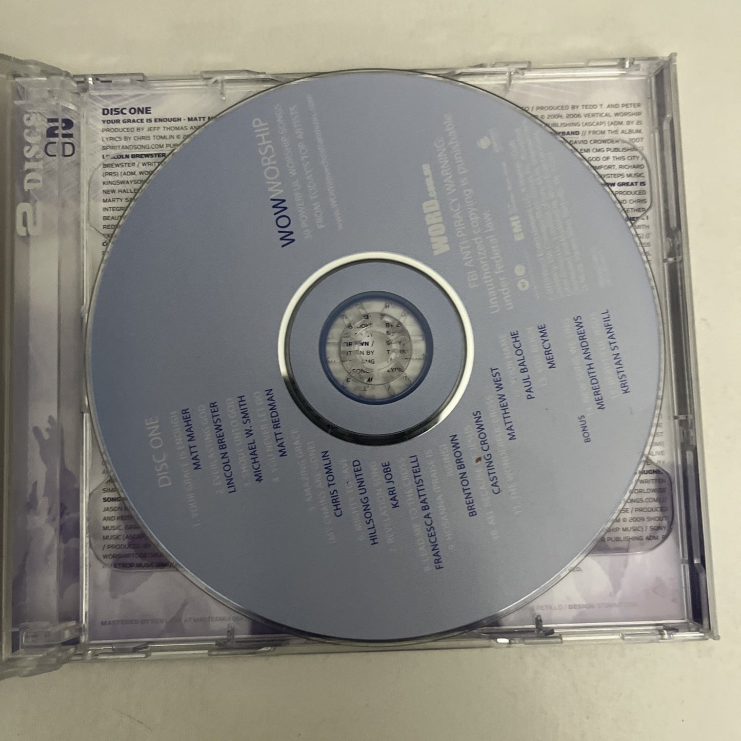 Wow Worship - 30 Powerful Worship Songs From Today's Top Artists (CD, 2010) 2-CD