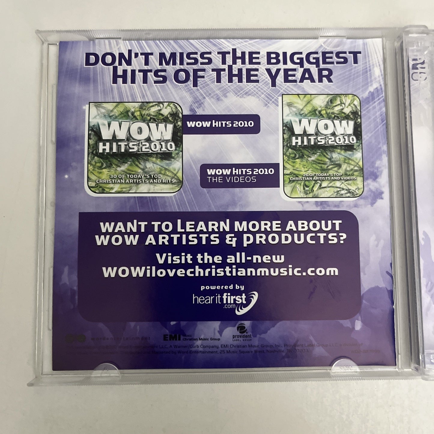 Wow Worship - 30 Powerful Worship Songs From Today's Top Artists (CD, 2010) 2-CD