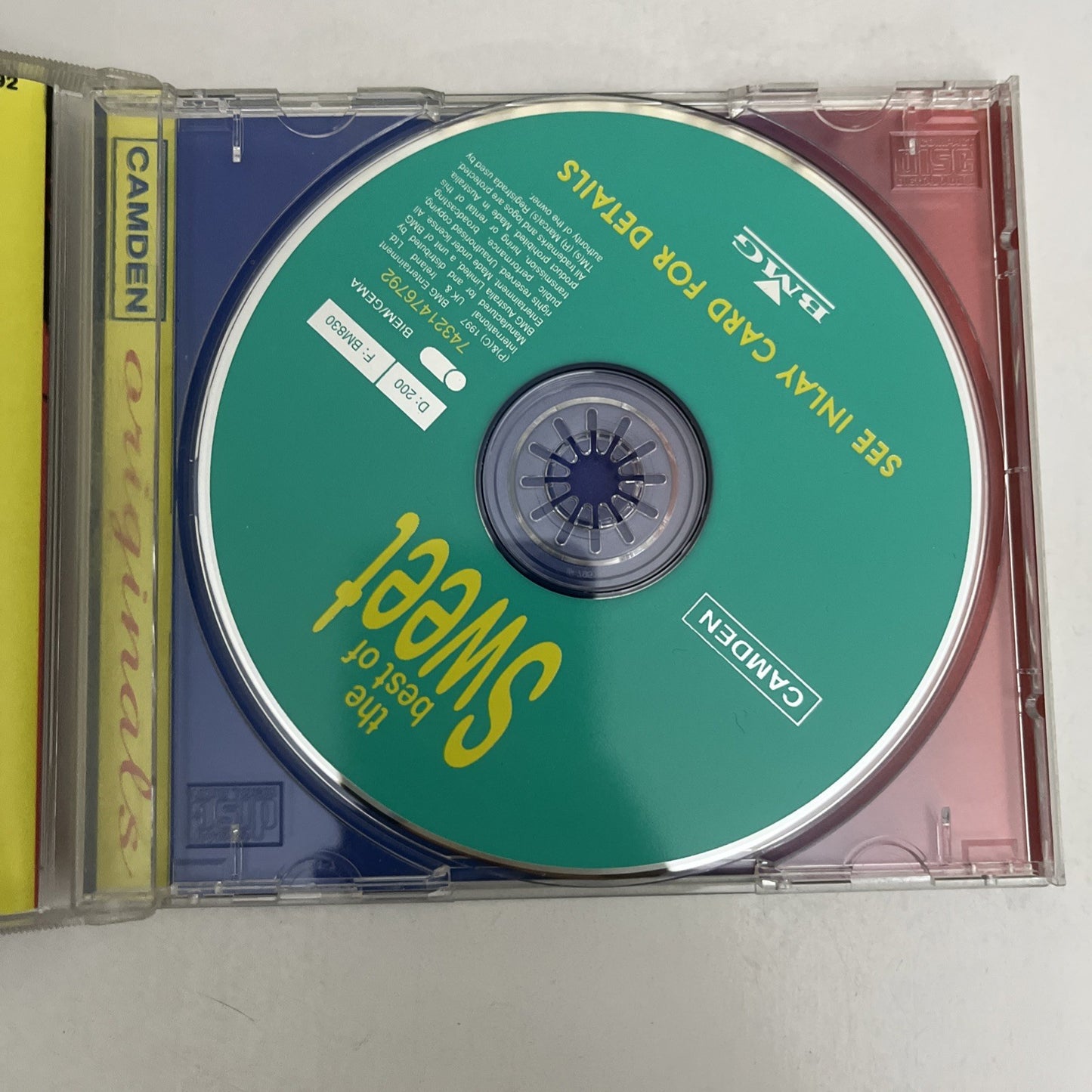 The Sweet – The Best Of Sweet (CD, 1997) Album 74321 476792