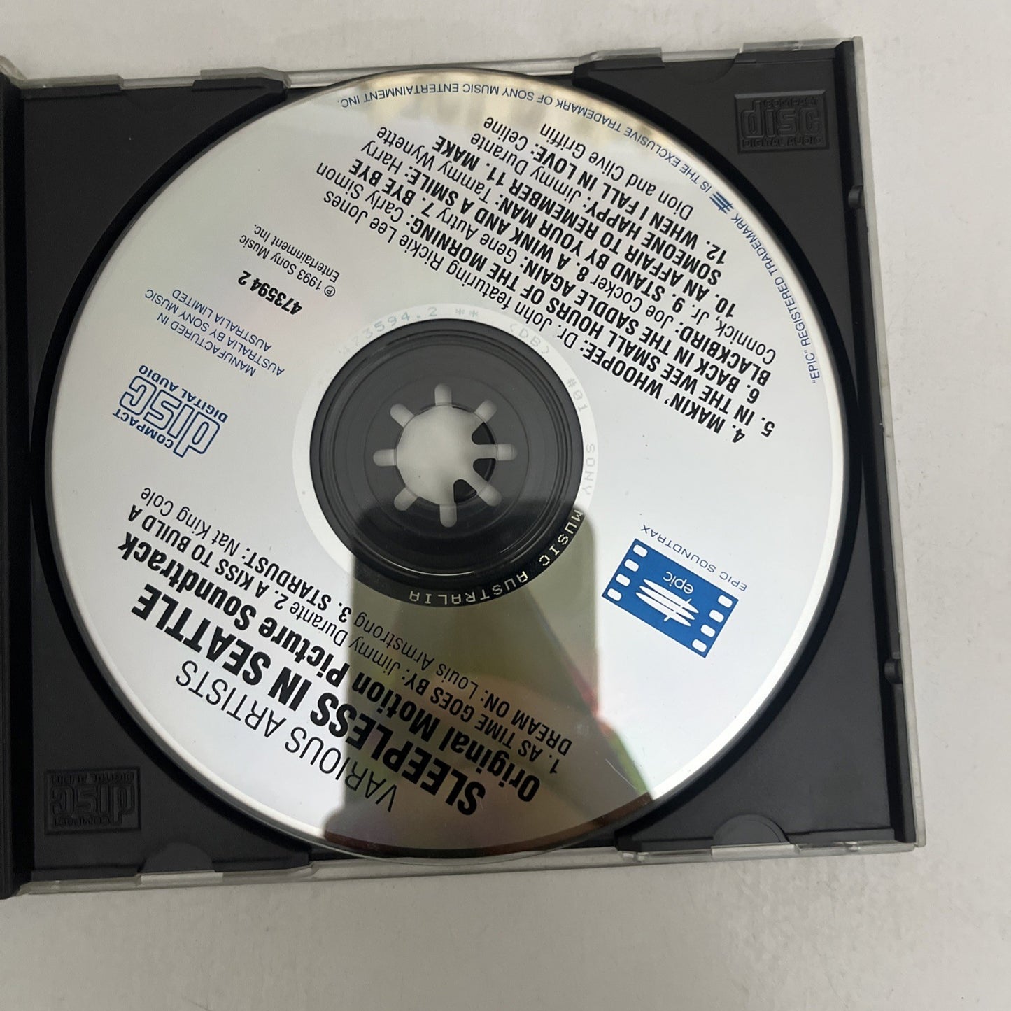 Sleepless In Seattle (Original Motion Picture Soundtrack) (CD, 1993)  EK 53764