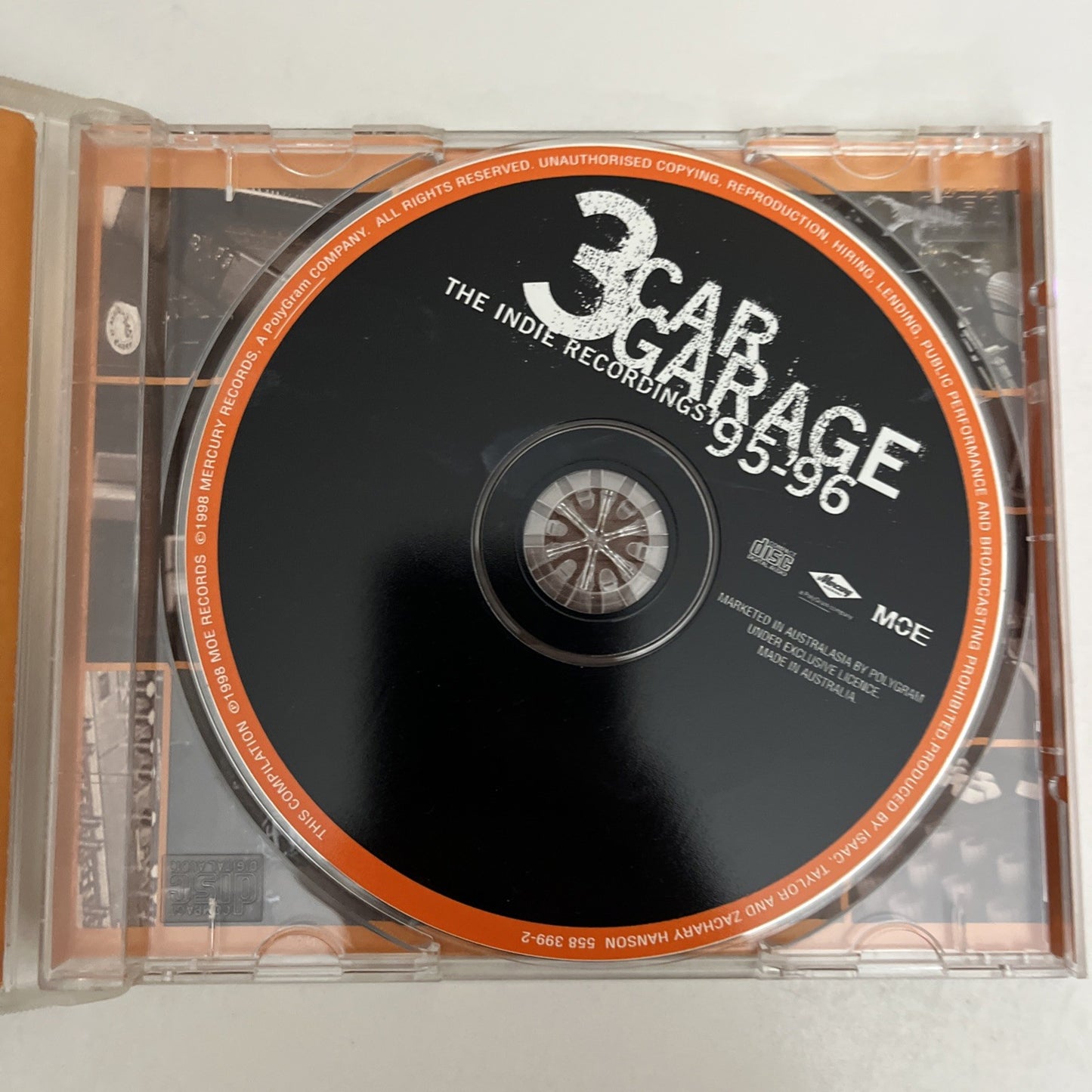 Hanson – 3 Car Garage: The Indie Recordings '95-'96 (CD, 1998) Album  558 399-2