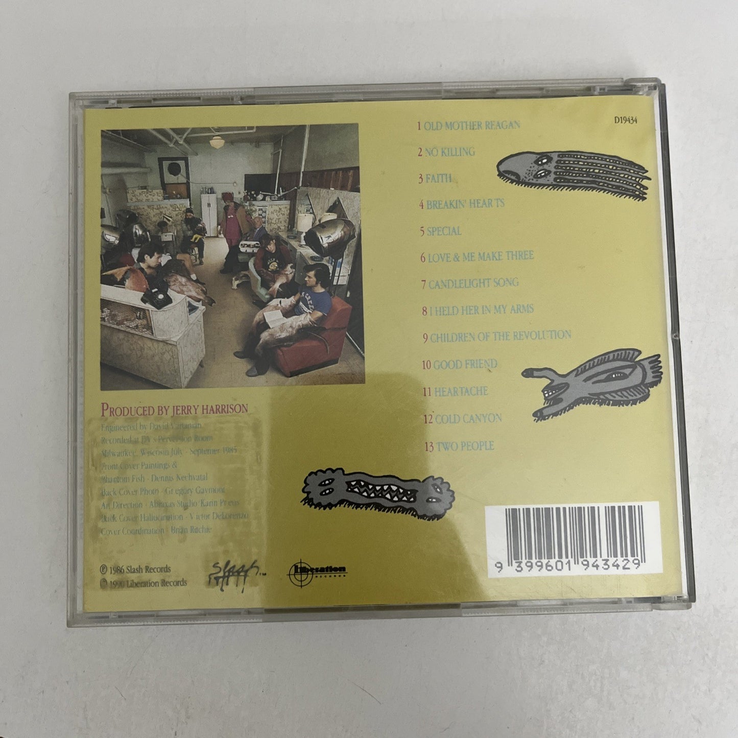 Violent Femmes – The Blind Leading The Naked (CD, 1990) Album D19434