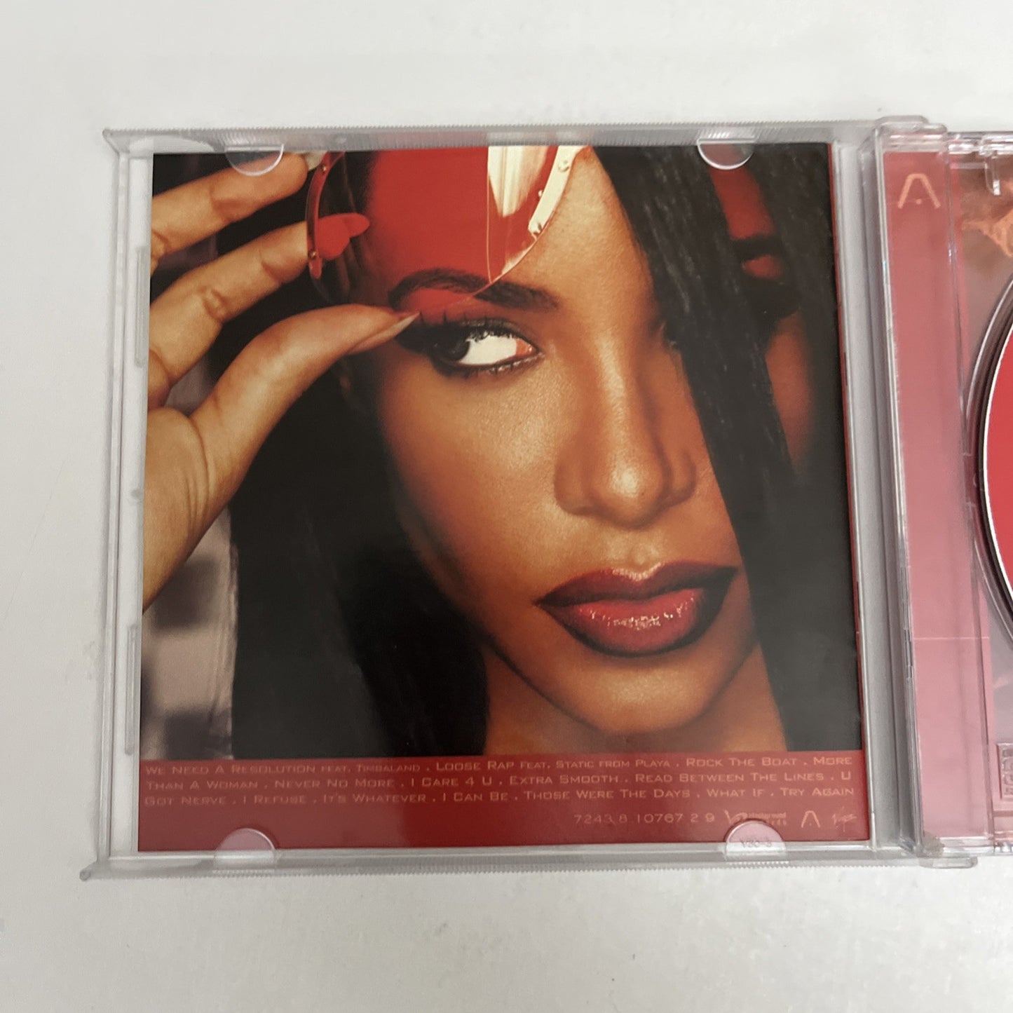 Aaliyah – Aaliyah (CD, 2001) Album  7243 8 10767 2 9