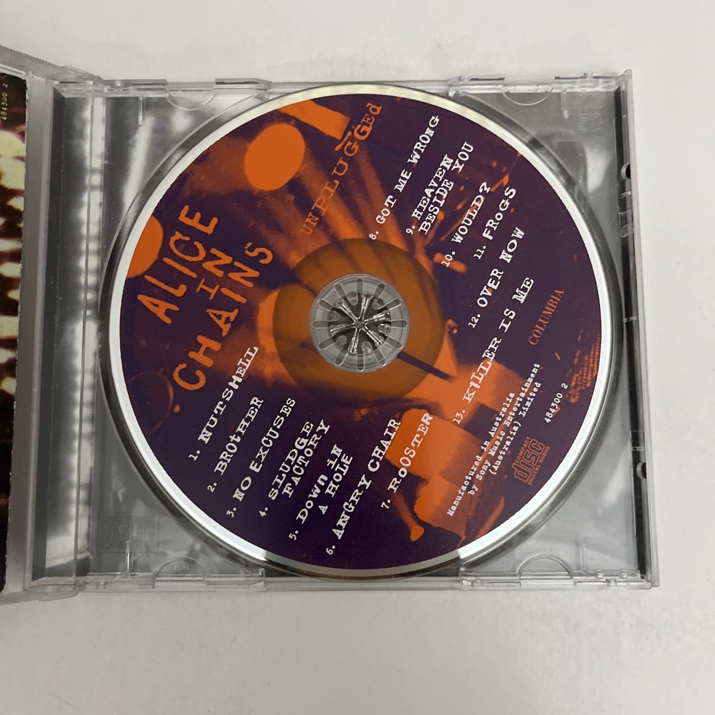 Alice In Chains – MTV Unplugged (CD, 1996) Album 484300 2