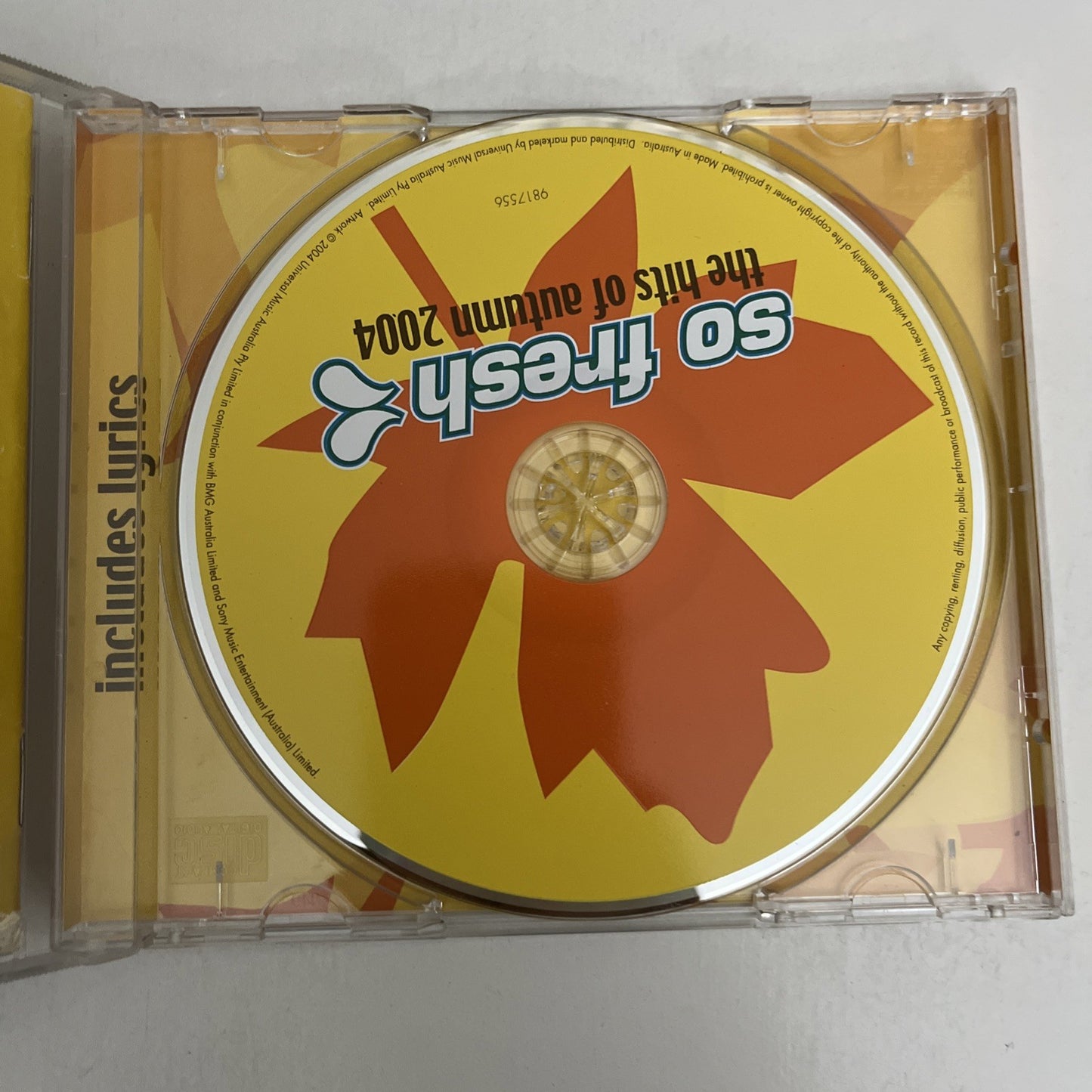 So Fresh: The Hits Of Autumn 2004 (CD, 2004) 9817556